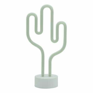 Neonowa dekoracja świetlna w kolorze miętowym Cactus - Hilight obraz