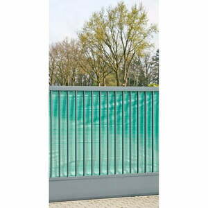 Zielony plastikowy ekran balkonowy 500x180 cm - Garden Pleasure obraz