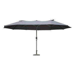 Jasnobrązowy parasol ogrodowy 265x460 cm – Garden Pleasure obraz
