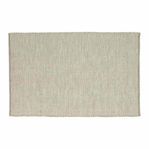 Jasnoszary dwustronny dywan tkany ręcznie z mieszanki wełny 200x300 cm Poppy – Hübsch obraz