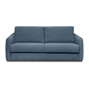 Niebieska rozkładana sofa 189 cm Storm – Scandic obraz