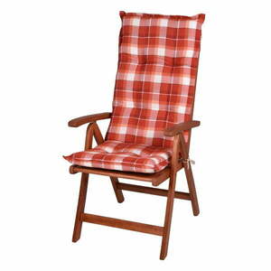 Czerwona ogrodowa poduszka do siedzenia 50x120 cm Stoke – Sun Garden obraz