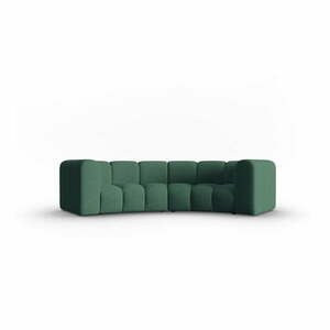 Zielona sofa 322 cm Lupine – Micadoni Home obraz