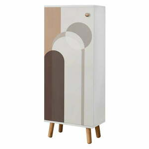 Biała szafka 50x135 cm Vegas – Kalune Design obraz