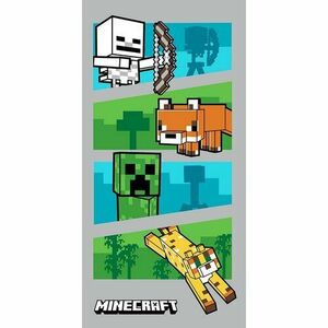 Ręcznik kąpielowy dla dzieci Minecraft Animals, 70 x 140 cm obraz