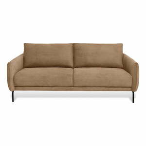 Jasnobrązowa sztruksowa sofa 212 cm Venray – Scandic obraz