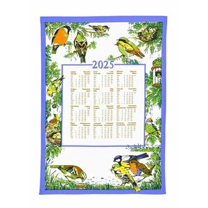 Kalendarz tekstylny, Ptaszki 2025 obraz