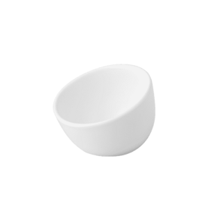 Biała miska Flow Eco – 9 cm obraz