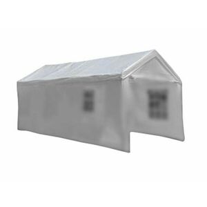 Zapasowy dach do namiotu ogrodowego 4 x 8m - biały obraz