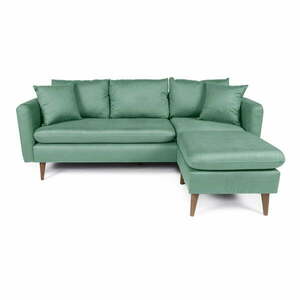 Turkusowa sofa 215 cm Sofia – Balcab Home obraz