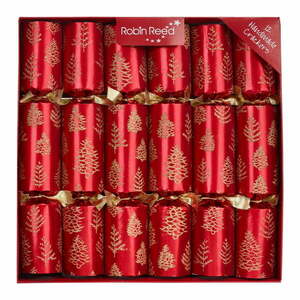 Crackery świąteczne zestaw 12 szt. Tree Flakes – Robin Reed obraz
