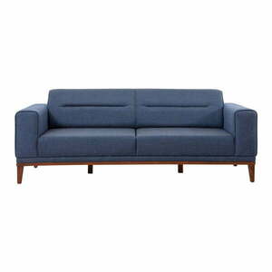 Ciemnoniebieska rozkładana sofa 223 cm Liones – Artie obraz