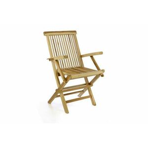 Składane krzesło drewniane - DIVERO obraz
