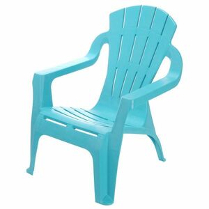 Dziecięce krzesło plastikowe Riga, niebieski, 33 x 44 x 37 cm obraz