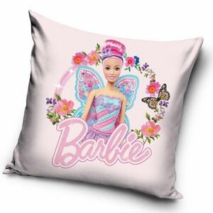 Poszewka na poduszkę Barbie Motyli księżniczka, 40 x 40 cm obraz
