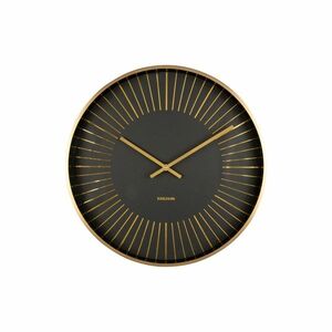 Karlsson 5917BK designerski zegar ścienny 40 cm, czarny obraz