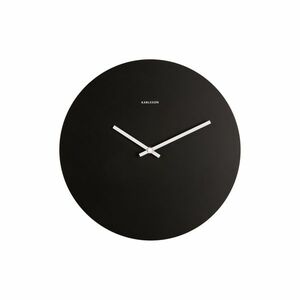 Karlsson 5922BK designerski zegar ścienny 31 cm, czarny obraz