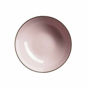 Mäser Miska na zupę Metallic RIM Pink, 18, 6 cm, 6 szt. obraz