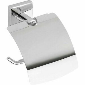 SAPHO XQ700 X-Square uchwyt na papier toaletowy zpokrywą, srebrny obraz