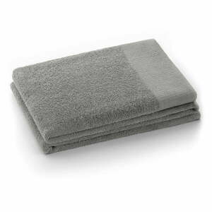 Szary bawełniany ręcznik frotte 50x100 cm Amari – AmeliaHome obraz