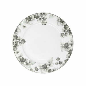 Biało-jasnoszare porcelanowe talerze zestaw 6 szt. ø 26 cm Foliage gray – Villa Altachiara obraz