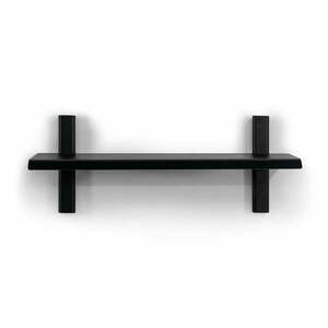 Czarna metalowa półka 60 cm Hola – Spinder Design obraz