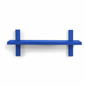 Niebieska metalowa półka 60 cm Hola – Spinder Design obraz