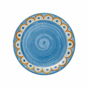 Jasnoniebieskie porcelanowe talerze zestaw 6 szt. ø 27 cm Tangeri blue – Villa Altachiara obraz