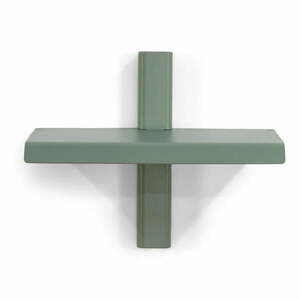 Zielonoszara metalowa półka 28 cm Hola – Spinder Design obraz