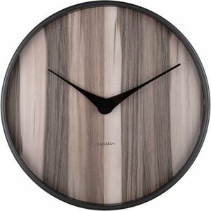 Karlsson 5929DW designerski zegar ścienny 40 cm, natur obraz