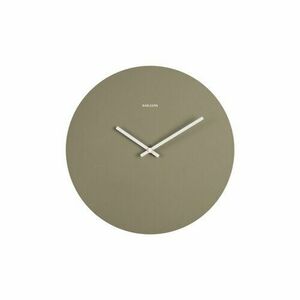 Karlsson 5922MG designerski zegar ścienny 31 cm, zielony obraz