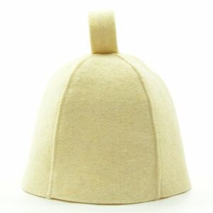 czapka do sauny -dzwonek wełniana unisex XXL obraz