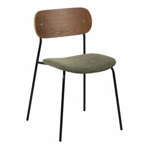 Zielono-brązowe krzesła zestaw 4 szt. Moe – Ixia obraz