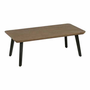 Brązowy stolik z litego drewna jodłowego 60x120 cm Paul – Ixia obraz