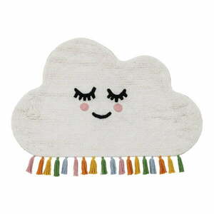 Biały bawełniany dywan dziecięcy 60x100 cm Cloud – Ixia obraz