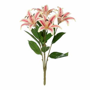 Sztuczny kwiat (wysokość 58 cm) Lily – Ixia obraz