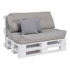 Szaro-beżowe ogrodowe poduszki do siedzenia na palety zestaw 4 szt. 80x112 cm – Ixia obraz