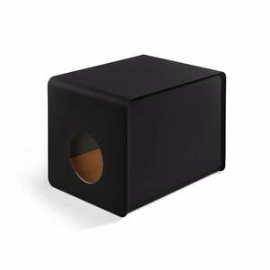 Czarna kuweta dla kota 41x54, 5 cm Sito Black – MiaCara obraz