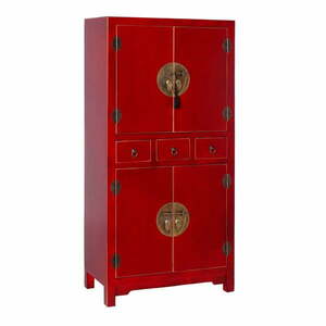 Czerwona szafka 63x131 cm Oriente – Ixia obraz
