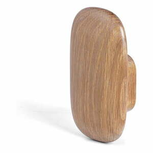 Haczyk ścienny z drewna dębowego Gemma Oak Natural – MiaCara obraz