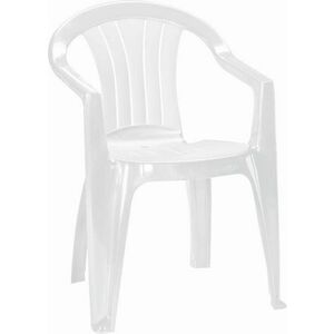 Plastikowe krzesło Keter Sicilia White obraz