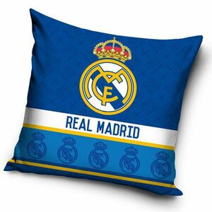 Poszewka na poduszkę Real Madrid Blue Shields, 40 x 40 cm obraz
