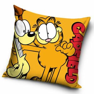 Poszewka na poduszkę Garfield i przyjaciel Odie, 40 x 40 cm obraz