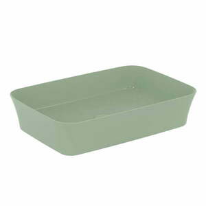 Zielona ceramiczna umywalka 55x38 cm Ipalyss – Ideal Standard obraz