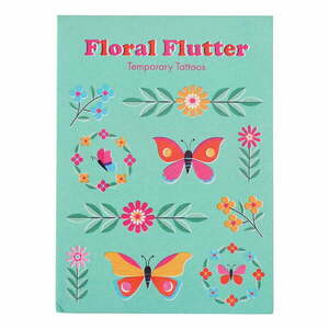 Tatuaże dla dzieci Floral Flutter – Rex London obraz