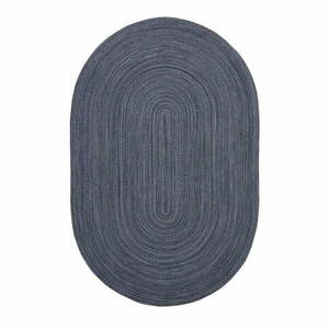 Ciemnoniebieski dywan odpowiedni na zewnątrz z włókien z recyklingu 200x300 cm Sadent – Kave Home obraz