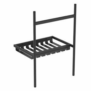 Czarny metalowy stelaż pod umywalkę 56x84 cm Conca – Ideal Standard obraz