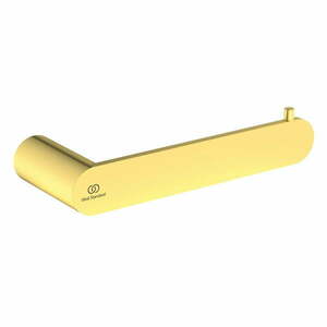 Ścienny metalowy uchwyt na papier toaletowy w kolorze złota Conca – Ideal Standard obraz