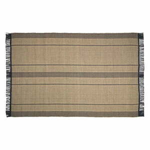 Czarno-naturalny dywan z wodorostów dwustronny 200x300 cm Brunilda – Kave Home obraz