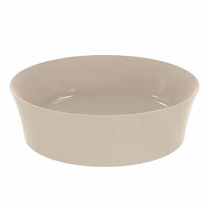 Kremowa ceramiczna okrągła umywalka ø 40 cm Ipalyss – Ideal Standard obraz